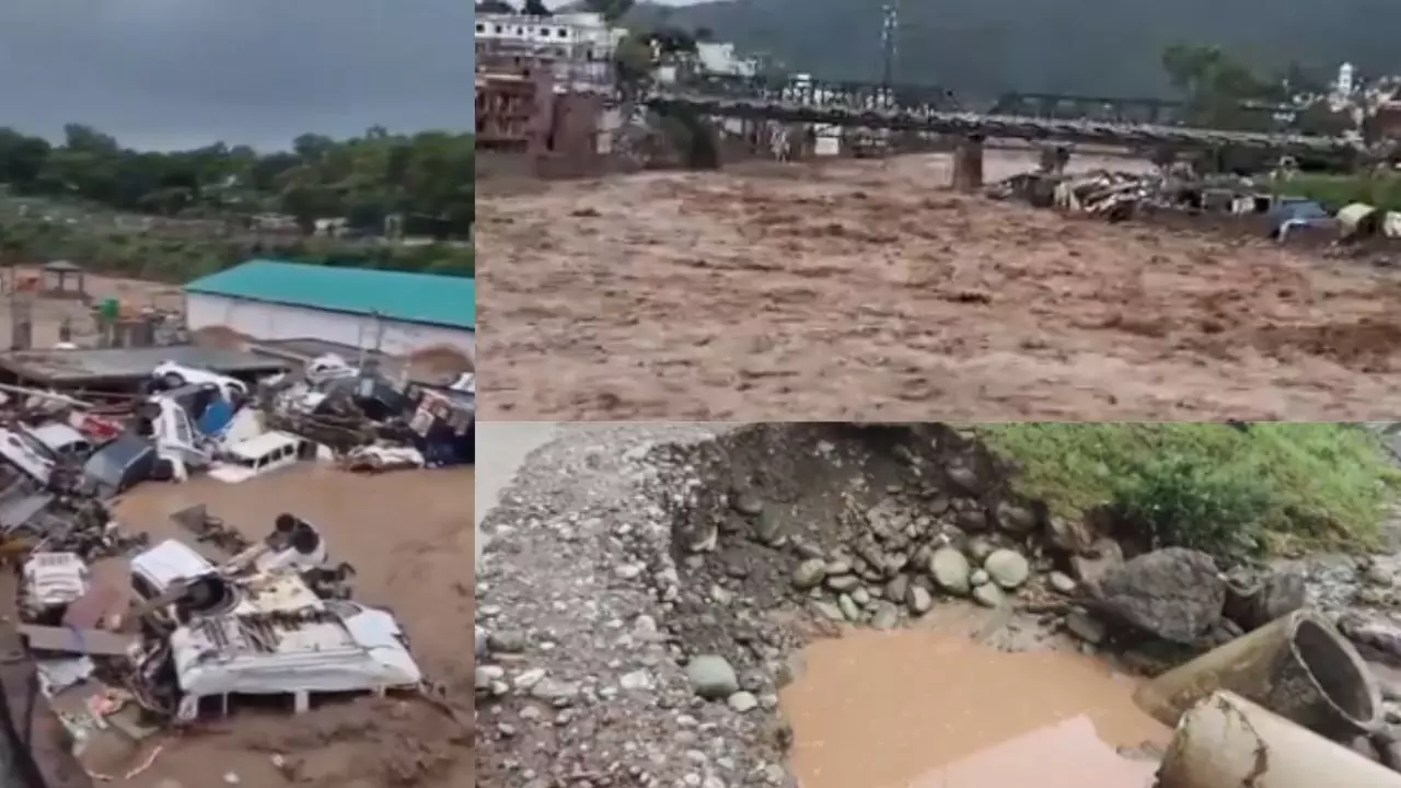 Jammu Kashmir Flood : राजौरी-पुंछ में बादल फटने और बाढ़ से भारी तबाही, 11 की मौत, कई लापता, राहत-बचाव अभियान जारी Jammu Kashmir Flood : राजौरी-पुंछ में बादल फटने और बाढ़ से भारी तबाही, 11 की मौत, कई लापता, राहत-बचाव अभियान जारी