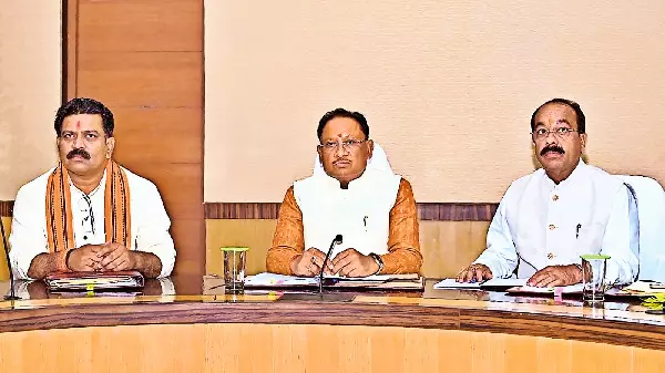 Sai Cabinet Meeting : 22 जुलाई को होगी साय कैबिनेट की अहम बैठक, कई बड़े फैसलों पर लग सकती है मुहर Sai Cabinet Meeting : 22 जुलाई को होगी साय कैबिनेट की अहम बैठक, कई बड़े फैसलों पर लग सकती है मुहर