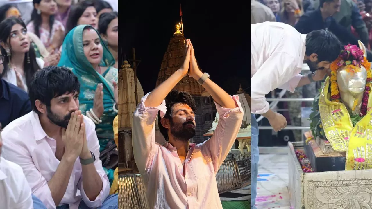 Kartik Aaryan : नेशनल अवॉर्ड जीतने के बाद महाकाल के शरण में पहुंचे कार्तिक आर्यन, माता-पिता संग किए बाबा के दर्शन