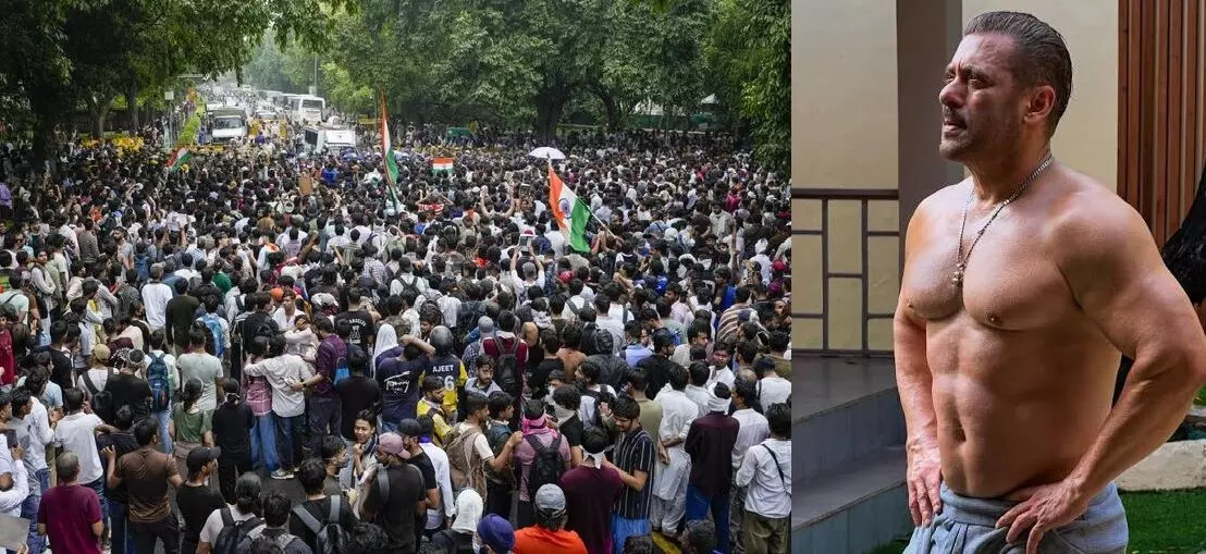 Salman Khan on Student Protests: स्टूडेंट्स प्रोटेस्ट पर बोले सलमान खान, कहा- शिक्षा व्यवस्था मजबूत हो, आलिया समेत इन्हों ने भी दिया रिएक्शन Salman Khan on Student Protests: स्टूडेंट्स प्रोटेस्ट पर बोले सलमान खान, कहा- शिक्षा व्यवस्था मजबूत हो, आलिया समेत इन्हों ने भी दिया रिएक्शन