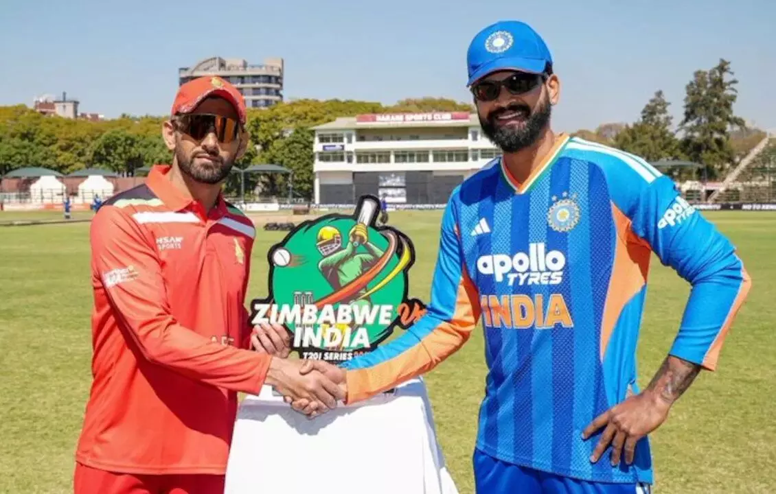 IND vs ZIM 1st T20I: भारत ने टॉस जीतकर चुनी फील्डिंग, पहले जिम्बाब्वे की बल्लेबाजी, जानिए पिच रिपोर्ट, हेड टू हेड, लाइव स्ट्रीमिंग और प्लेइंग 11 की डिटेल्स IND vs ZIM 1st T20I: भारत ने टॉस जीतकर चुनी फील्डिंग, पहले जिम्बाब्वे की बल्लेबाजी, जानिए पिच रिपोर्ट, हेड टू हेड, लाइव स्ट्रीमिंग और प्लेइंग 11 की डिटेल्स