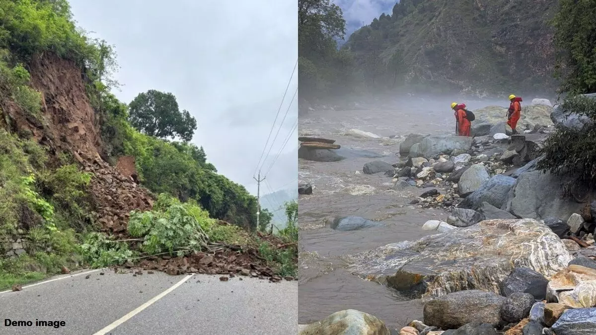 UK: उत्तराखंड में भारी बारिश का असर, 99 सड़कें बंद, कई नदियां खतरे के निशान के करीब UK: उत्तराखंड में भारी बारिश का असर, 99 सड़कें बंद, कई नदियां खतरे के निशान के करीब