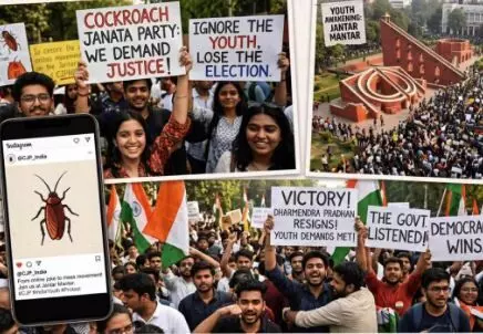 Cockroach Janata Party Protest: छात्रों के खिलाफ हुई FIR वापस नहीं ली गई तो सड़क पर उतरेंगे काकरोच, CJP ने फिर दे दी आंदोलन शुरू करने की चेतावनी Cockroach Janata Party Protest: छात्रों के खिलाफ हुई FIR वापस नहीं ली गई तो सड़क पर उतरेंगे काकरोच, CJP ने फिर दे दी आंदोलन शुरू करने की चेतावनी