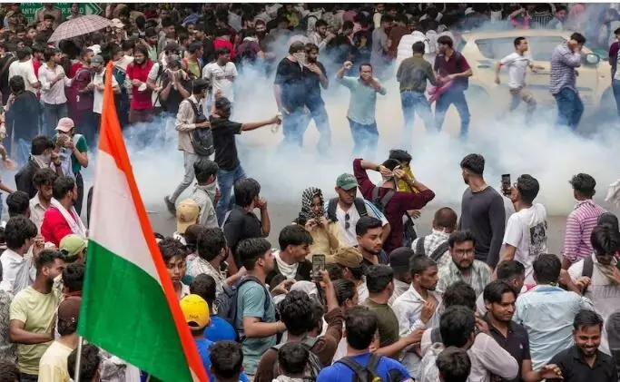 Delhi Police report: छात्रों के सांसद मार्च में झड़प क्यों हुई? दिल्ली पुलिस ने बताई पूरी कहानी