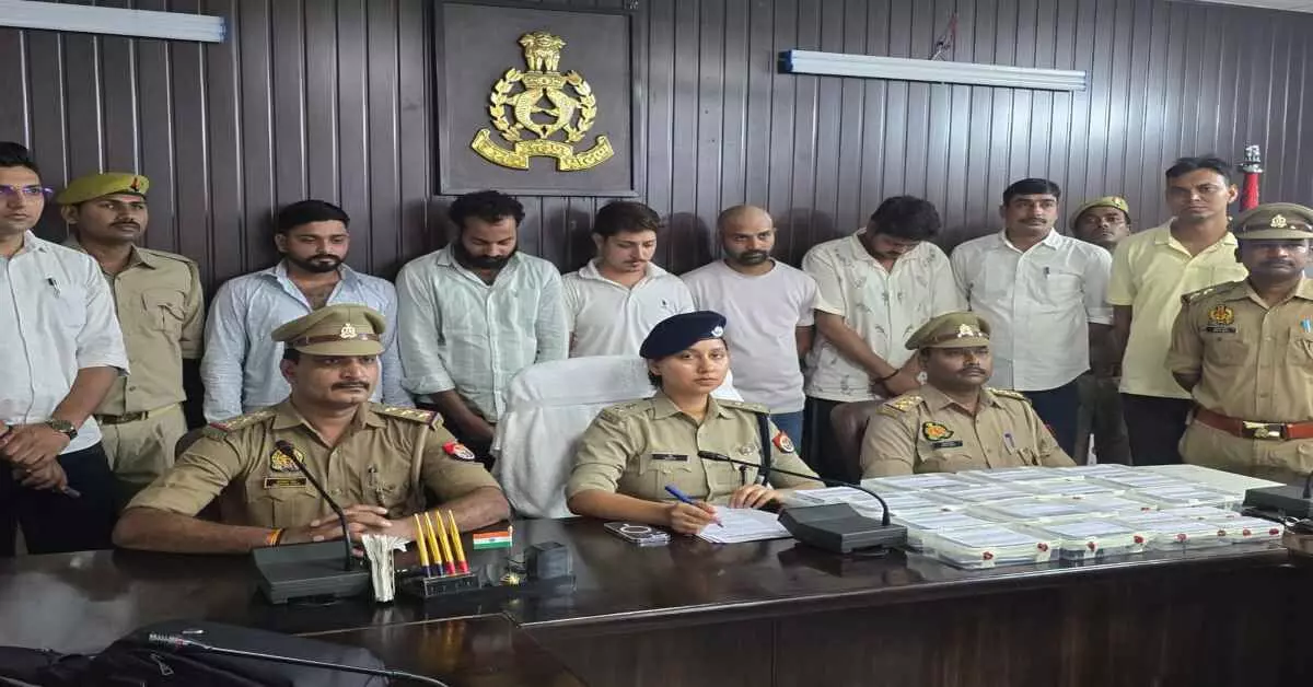 Cyber Crime : फर्जी बैंक खातों से करोड़ों की साइबर ठगी का खेल, अंतरराज्यीय गिरोह के 5 सदस्य गिरफ्तार