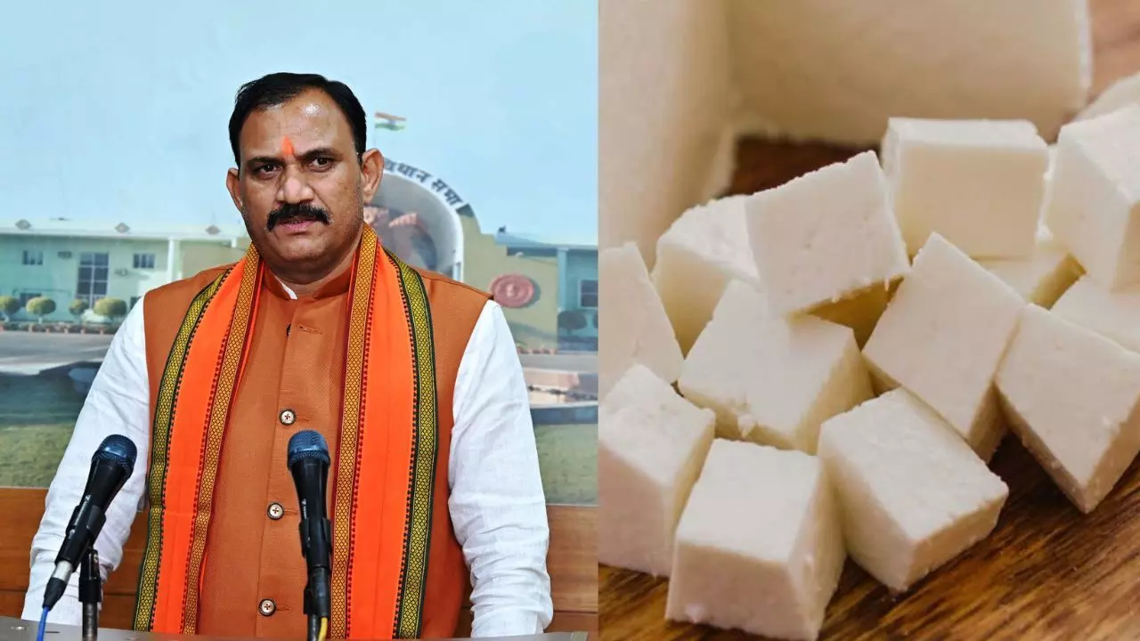 CG News : आज से एनालॉग पनीर पर लगा बैन, स्वास्थ्य मंत्री का बड़ा ऐलान; मिलावटखोरों पर होगी सख्त कार्रवाई