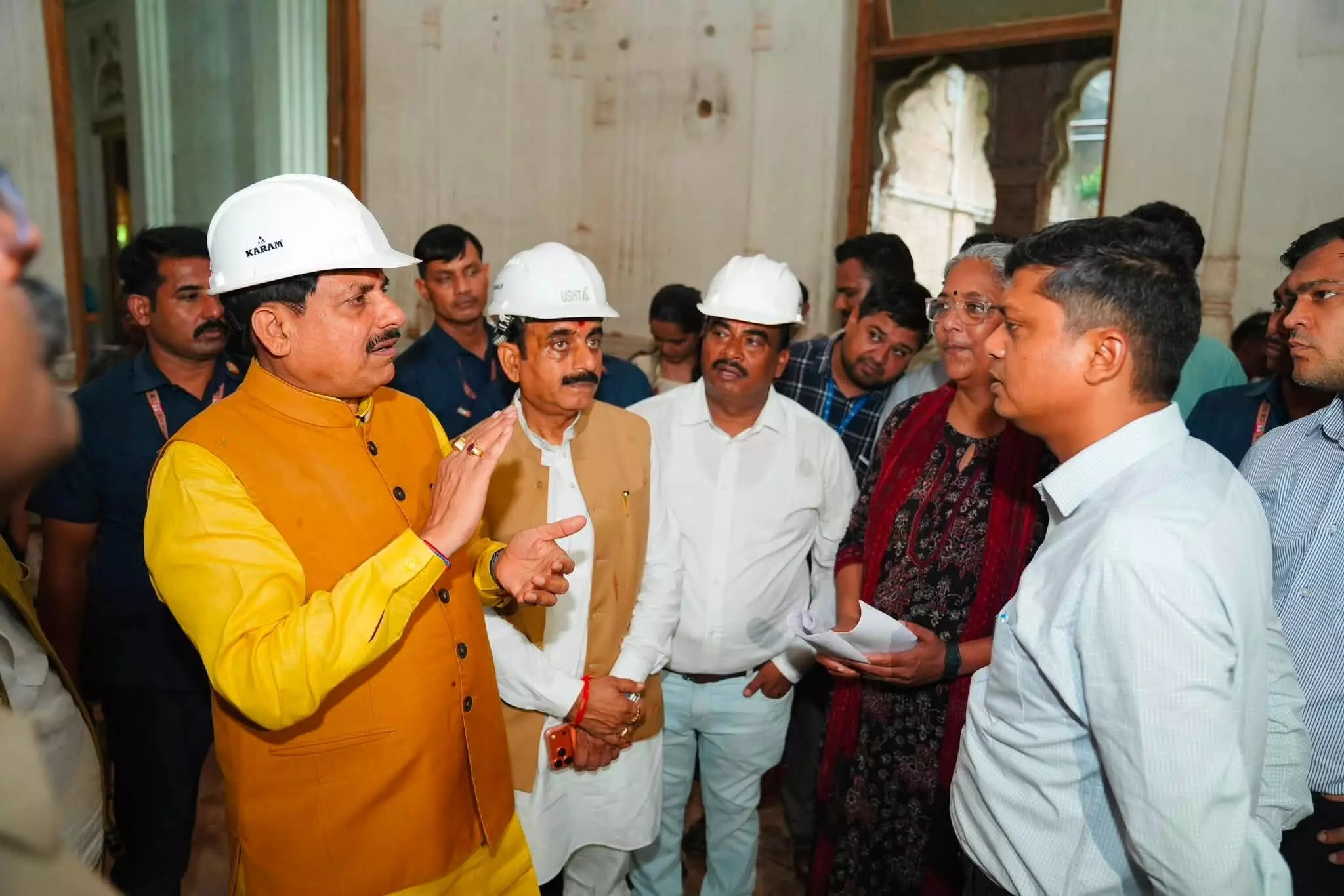 MP News : उज्जैन में CM डॉ. मोहन यादव का औचक निरीक्षण, वीर भारत संग्रहालय के जीर्णोद्धार में पुरानी तकनीक अपनाने के दिए निर्देश