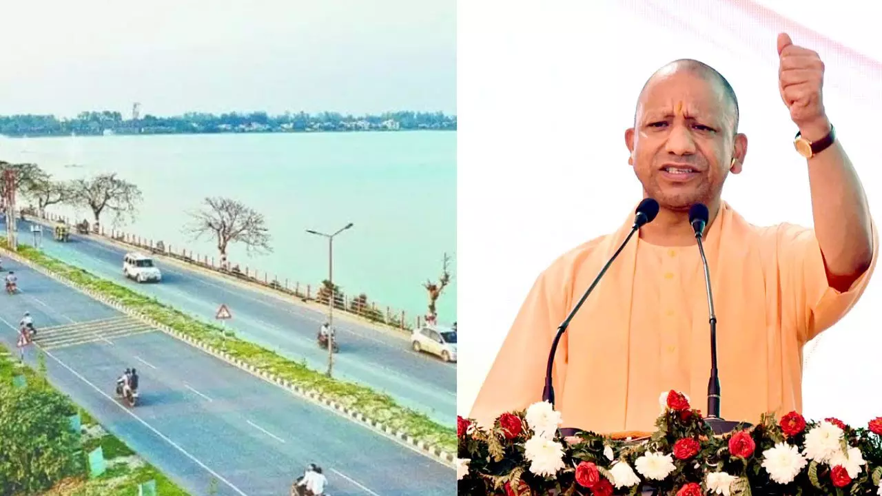 UP News : राप्ती नदी के किनारे बनेगा रिवर फ्रंट, 1303 करोड़ से बदलेगी गोरखपुर की तस्वीर, पर्यटन को मिलेगा नया आयाम UP News : राप्ती नदी के किनारे बनेगा रिवर फ्रंट, 1303 करोड़ से बदलेगी गोरखपुर की तस्वीर, पर्यटन को मिलेगा नया आयाम