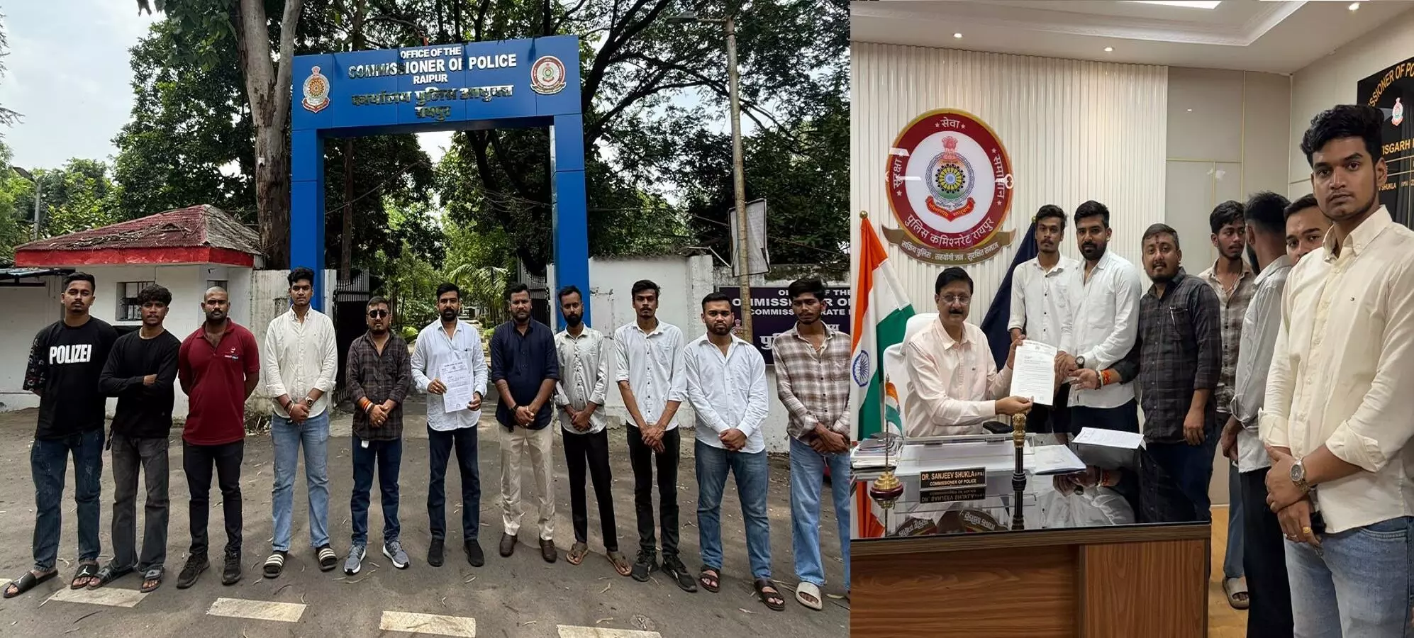 छात्र-छात्राओं की सुरक्षा के लिए NSUI ने उठाई आवाज, पांच सूत्रीय मांगों के साथ पुलिस कमिश्नर को सौंपा ज्ञापन