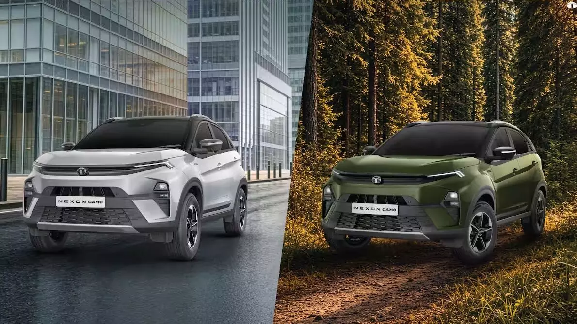 Tata Nexon CAMO Edition लॉन्च: इन-बिल्ट डैशकैम, नए कलर्स, 5-स्टार सेफ्टी के साथ कई दमदार फीचर्स, शुरुआती कीमत बस इतनी