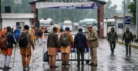 Amarnath Yatra Suspended: खराब मौसम और भारी बारिश से अमरनाथ यात्रा स्थगित, भगवती नगर आधार शिविर में रूका जत्था