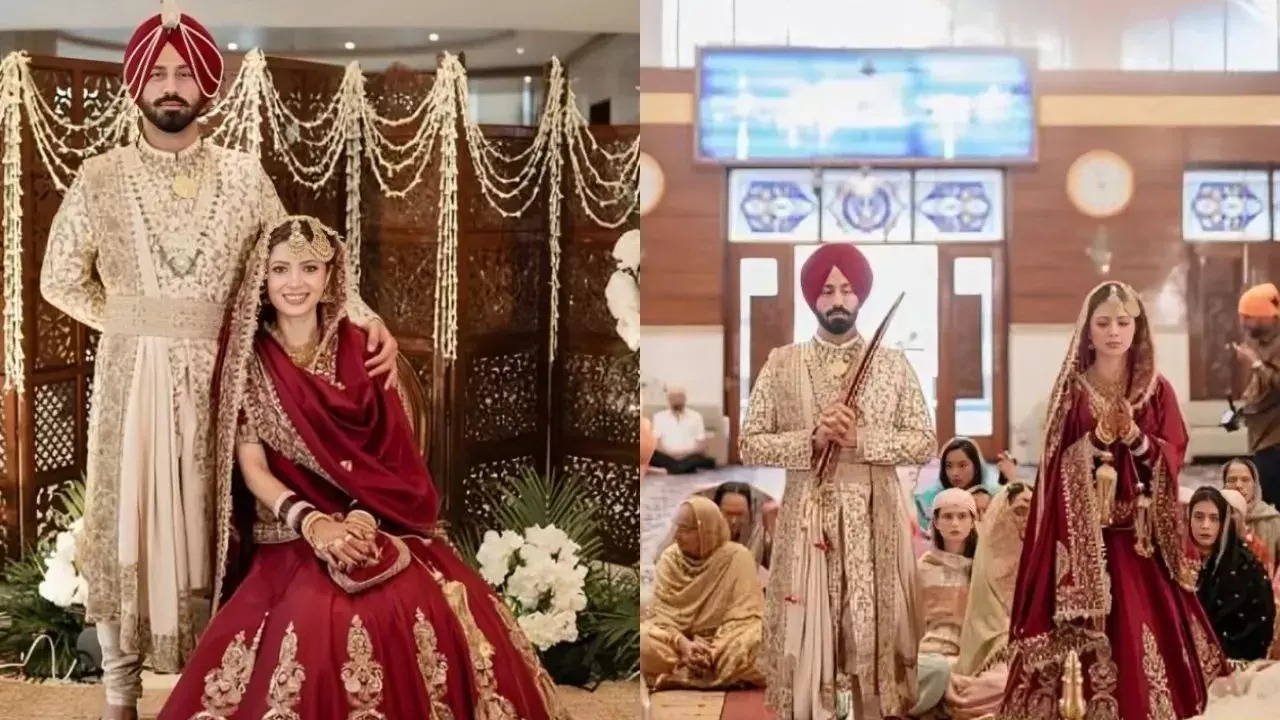Ramandeep Singh-Charlie Chauhan: शादी के बंधन में बंधे क्रिकेटर रमनदीप सिंह और टीवी एक्ट्रेस चार्ली चौहान, 8 साल के रिश्ते के बाद बने जीवनसाथी, गुरुद्वारे में पंजाबी रीति-रिवाज से हुई शादी Ramandeep Singh-Charlie Chauhan: शादी के बंधन में बंधे क्रिकेटर रमनदीप सिंह और टीवी एक्ट्रेस चार्ली चौहान, 8 साल के रिश्ते के बाद बने जीवनसाथी, गुरुद्वारे में पंजाबी रीति-रिवाज से हुई शादी