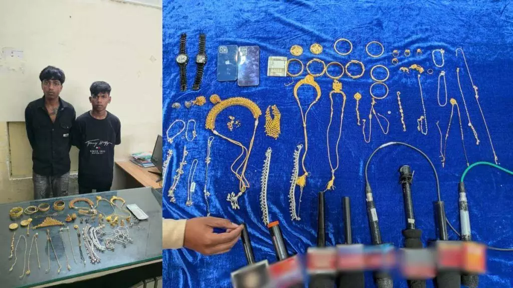 Raipur City Crime : 60 लाख की चोरी का 48 घंटे में खुलासा, CCTV से पकड़े गए दो आरोपी, सोना-चांदी और कैश बरामद