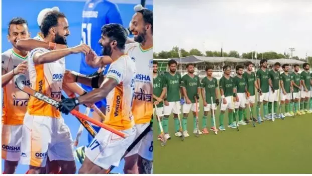 FIH हॉकी वर्ल्ड कप 2026 में कब भिड़ेंगे भारत और पाकिस्तान, नोट कर लें शेड्यूल FIH हॉकी वर्ल्ड कप 2026 में कब भिड़ेंगे भारत और पाकिस्तान, नोट कर लें शेड्यूल