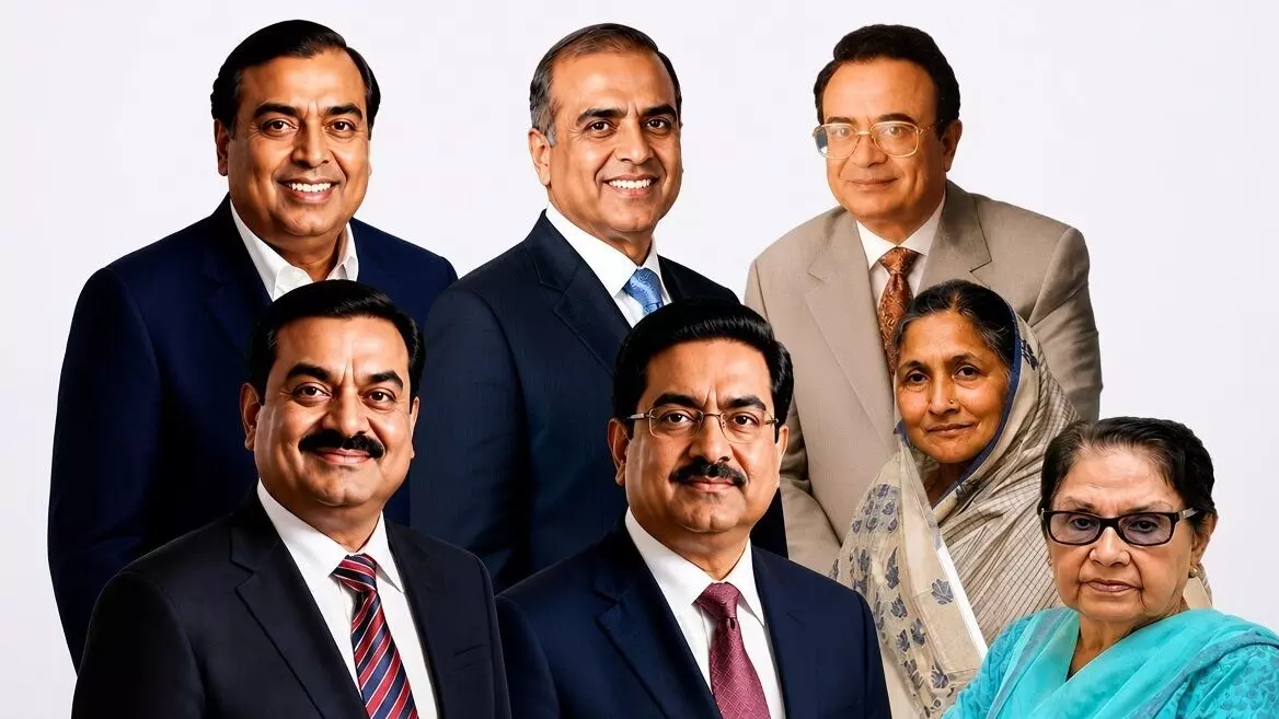 Hurun Report: अंबानी परिवार फिर सबसे अमीर कारोबारी परिवार, अदाणी से बिड़ला तक, कौन कितना अमीर? सामने आई टॉप फैमिली बिजनेस लिस्ट Hurun Report: अंबानी परिवार फिर सबसे अमीर कारोबारी परिवार, अदाणी से बिड़ला तक, कौन कितना अमीर? सामने आई टॉप फैमिली बिजनेस लिस्ट