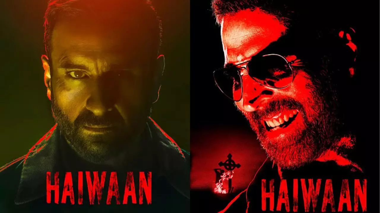 Haiwaan Teaser Out: हैवान का टीजर रिलीज, अक्षय कुमार का खतरनाक अंदाज, दिव्यांग दिखे सैफ अली खान, फैंस बोले- खिलाड़ी और अनाड़ी