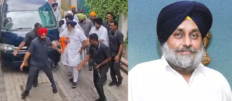 पंजाब के पूर्व उपमुख्यमंत्री सुखबीर सिंह बादल पर जानलेवा हमला, नांदेड़ में गुरुद्वारे के पास हुई घटना, अस्पताल में भर्ती