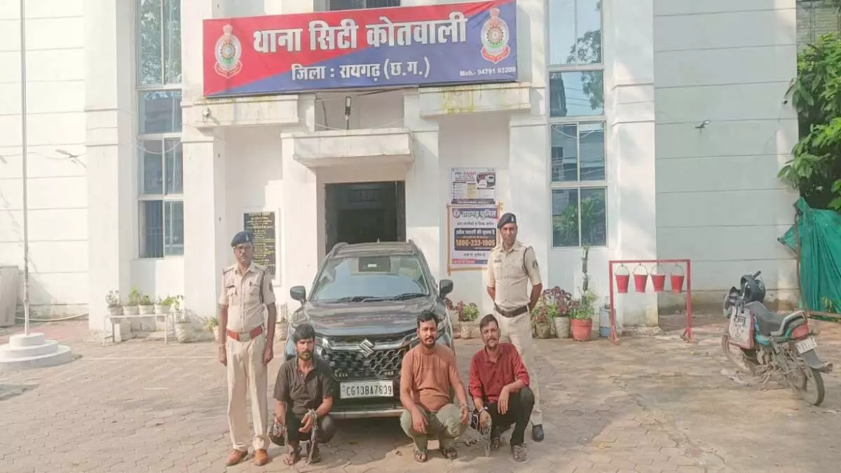 CG Crime : रायगढ़ से चोरी, रायपुर में सौदा और बिलासपुर से बरामदगी, 300 CCTV फुटेज ने खोला ट्रेलर डाला चोरी का राज