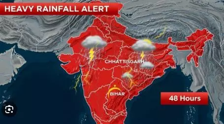 Chhattisgarh Weather Alert: छत्तीसगढ़ में रेड तो उत्तराखंड-ओडिशा समेत 5 राज्यों में ऑरेंज अलर्ट, भारी बारिश का अलर्ट
