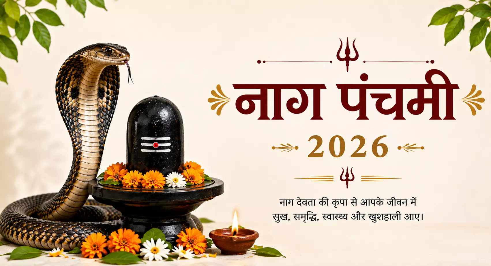 Nag Panchami 2026 : कालसर्प दोष से जुड़ी परेशानियों के लिए करें ये 5 आसान उपाय, भोलेनाथ की मिलेगी कृपा