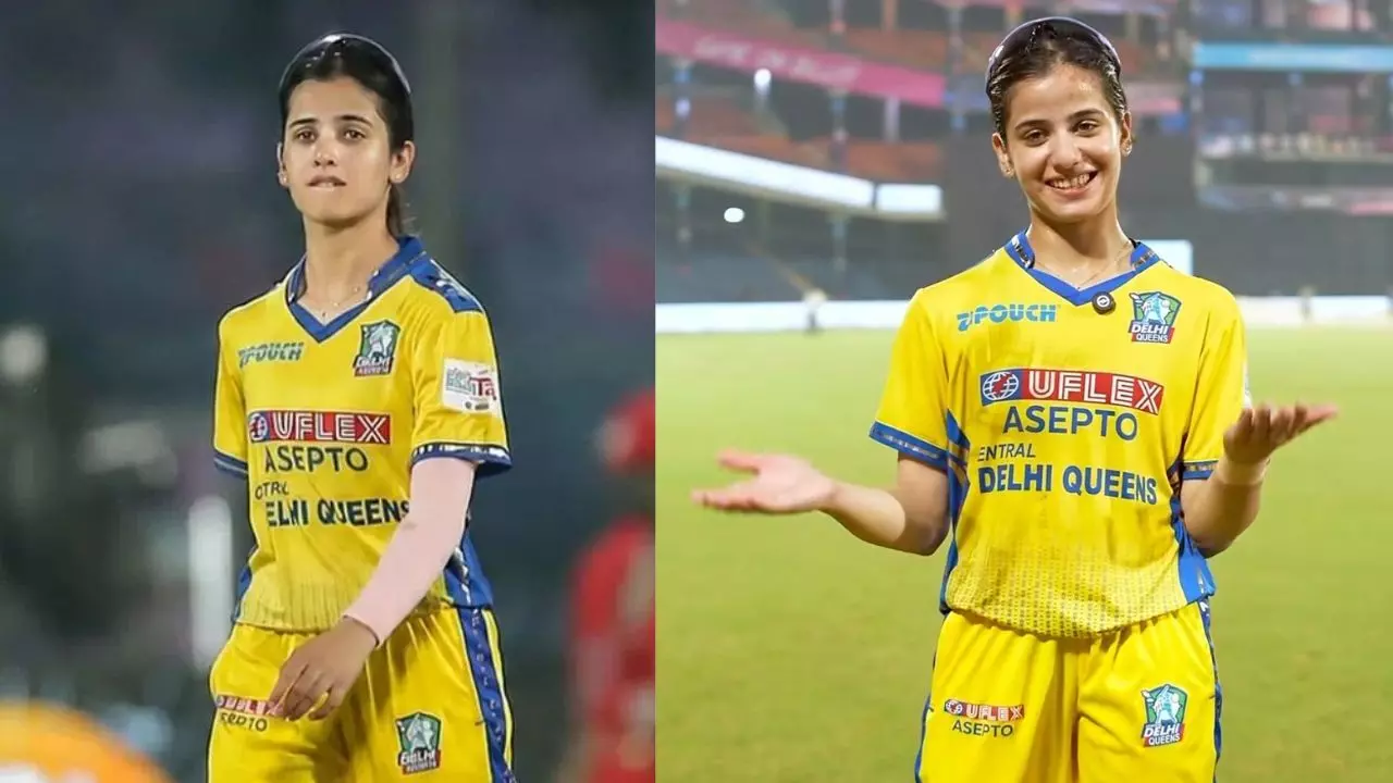 WDPL 2026 : ‘6-7’ सेलिब्रेशन से वायरल हुईं मेधावी बिधूड़ी, जानें कौन हैं ये भारतीय क्रिकेटर WDPL 2026 : ‘6-7’ सेलिब्रेशन से वायरल हुईं मेधावी बिधूड़ी, जानें कौन हैं ये भारतीय क्रिकेटर