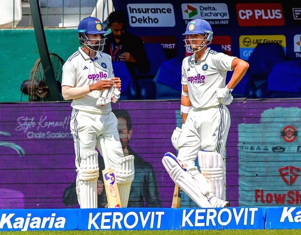 IND vs SL 2nd Test Day 1: भारत ने लंच तक बनाए 88/2 रन: यशस्वी अर्धशतक से चूके, राहुल 18 रन बनाकर ऑउट; गिल-पडिक्कल क्रीज पर IND vs SL 2nd Test Day 1: भारत ने लंच तक बनाए 88/2 रन: यशस्वी अर्धशतक से चूके, राहुल 18 रन बनाकर ऑउट; गिल-पडिक्कल क्रीज पर