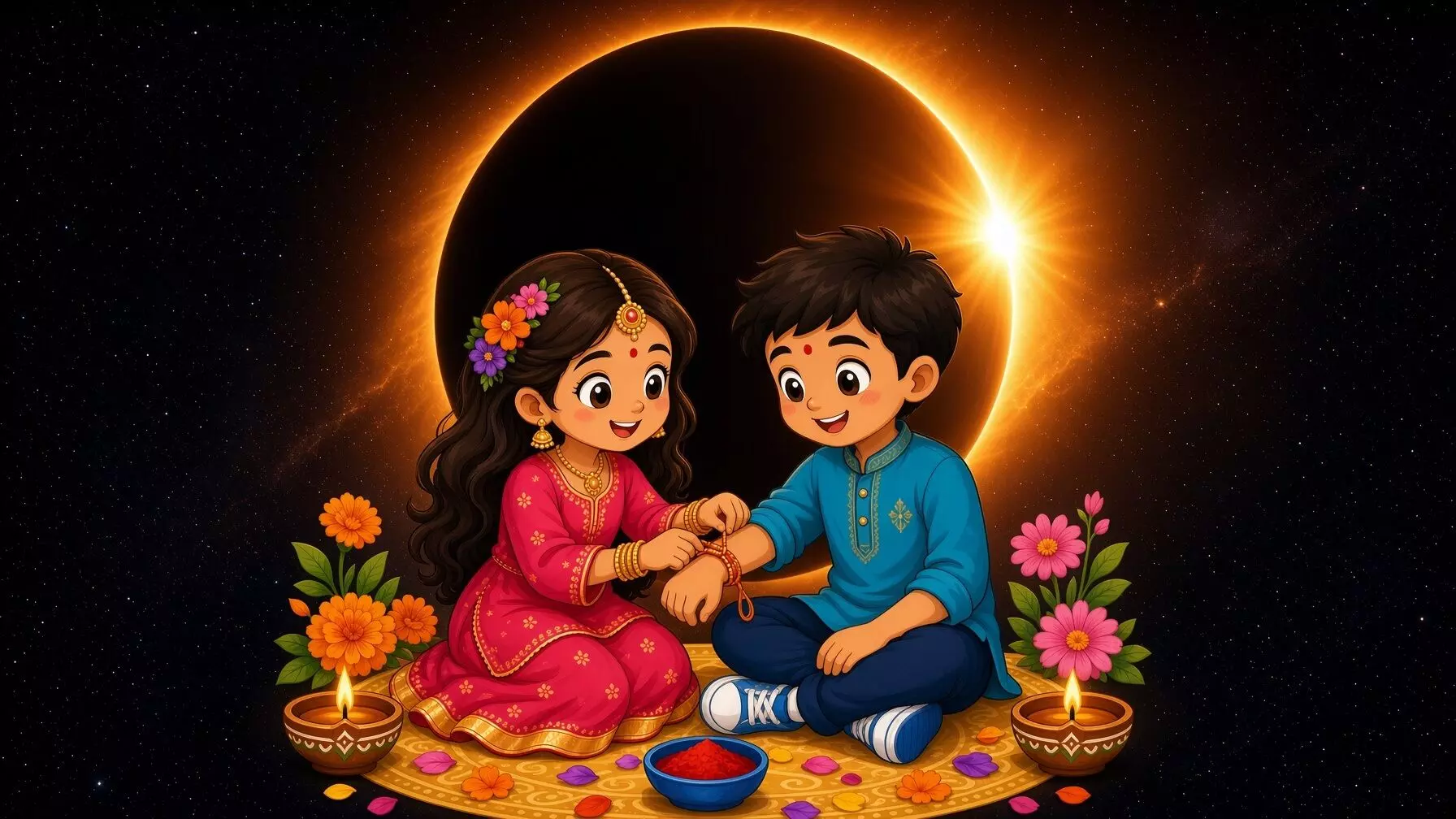 Lunar Eclipse on Raksha Bandhan: रक्षाबंधन पर चंद्रग्रहण का साया, भारत में दिखेगा या नहीं ? जानें राखी बांधने का शुभ समय Lunar Eclipse on Raksha Bandhan: रक्षाबंधन पर चंद्रग्रहण का साया, भारत में दिखेगा या नहीं ? जानें राखी बांधने का शुभ समय