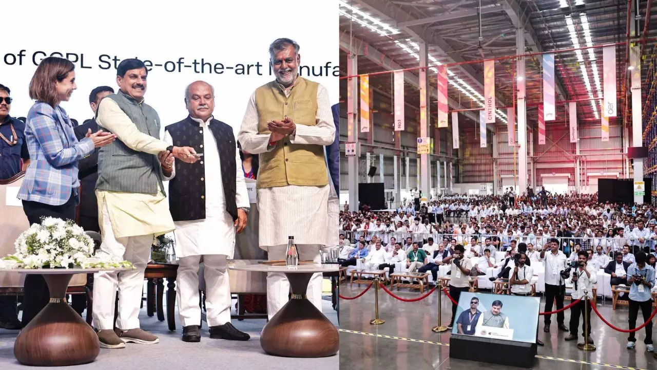 Godrej Malanpur Plant : मालनपुर में बनी एशिया की बड़ी इंटीग्रेटेड सोप मैन्युफैक्चरिंग यूनिट, CM मोहन यादव ने किया शुभारंभ; बोले- चंबल अब उद्योग और निवेश का नया केंद्र Godrej Malanpur Plant : मालनपुर में बनी एशिया की बड़ी इंटीग्रेटेड सोप मैन्युफैक्चरिंग यूनिट, CM मोहन यादव ने किया शुभारंभ; बोले- चंबल अब उद्योग और निवेश का नया केंद्र