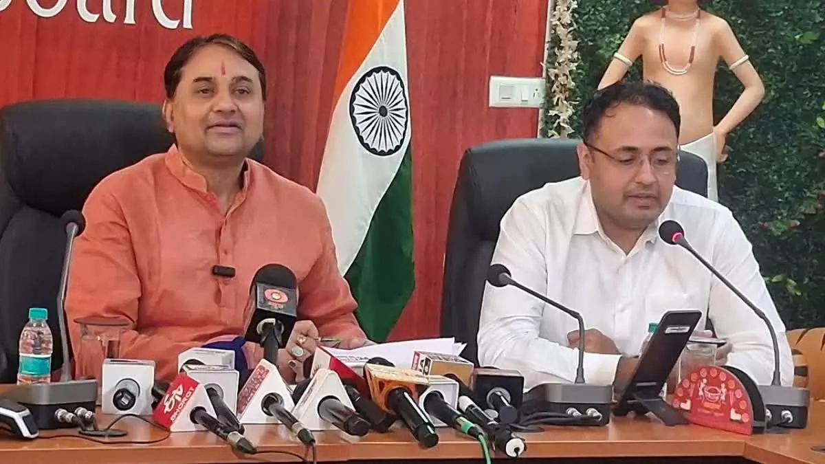 विश्व पर्यटन दिवस 2026 : टूरिज्म बोर्ड के अध्यक्ष नीलू शर्मा ने गिनाईं उपलब्धियां, 2028 तक ग्लोबल पहचान बनाने का लक्ष्य विश्व पर्यटन दिवस 2026 : टूरिज्म बोर्ड के अध्यक्ष नीलू शर्मा ने गिनाईं उपलब्धियां, 2028 तक ग्लोबल पहचान बनाने का लक्ष्य