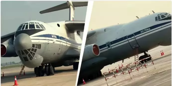 BRICS Summit से पहले Noida Airport पर पहली बार उतरे 3 रूसी सैन्य विमान, जानें क्या है Putin का प्लान BRICS Summit से पहले Noida Airport पर पहली बार उतरे 3 रूसी सैन्य विमान, जानें क्या है Putin का प्लान
