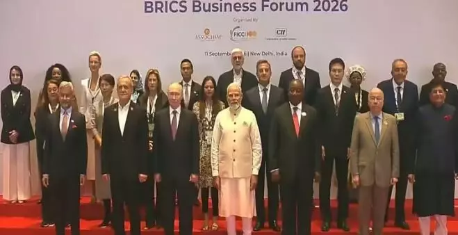 BRICS Summit 2026 New Delhi Declaration: आतंकवाद, गाजा, टैरिफ और AI पर क्या बोला BRICS, नई दिल्ली घोषणापत्र में क्या मिला, 10 पाइंट में समझे बड़ी बातें BRICS Summit 2026 New Delhi Declaration: आतंकवाद, गाजा, टैरिफ और AI पर क्या बोला BRICS, नई दिल्ली घोषणापत्र में क्या मिला, 10 पाइंट में समझे बड़ी बातें