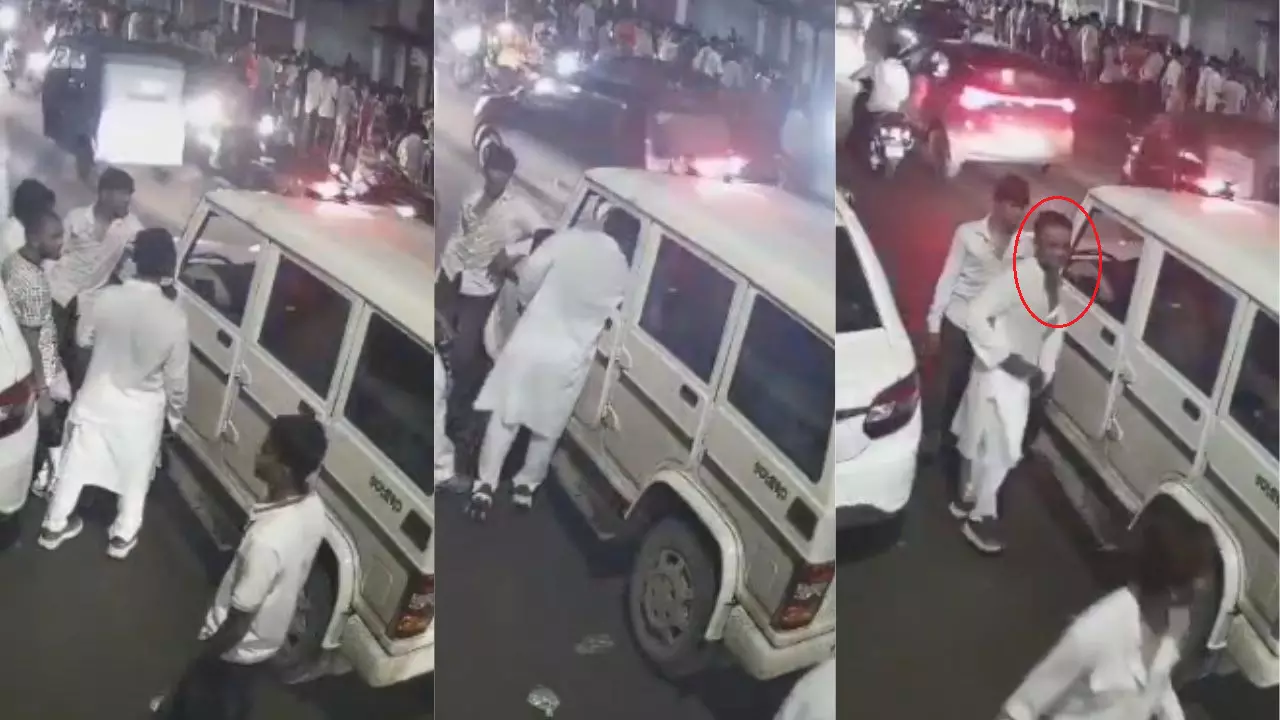 Raipur City News : पुलिस की पेट्रोलिंग गाड़ी बनी चोरों का निशाना, मोबाइल-नकदी लेकर फरार, CCTV में कैद वारदात Raipur City News : पुलिस की पेट्रोलिंग गाड़ी बनी चोरों का निशाना, मोबाइल-नकदी लेकर फरार, CCTV में कैद वारदात