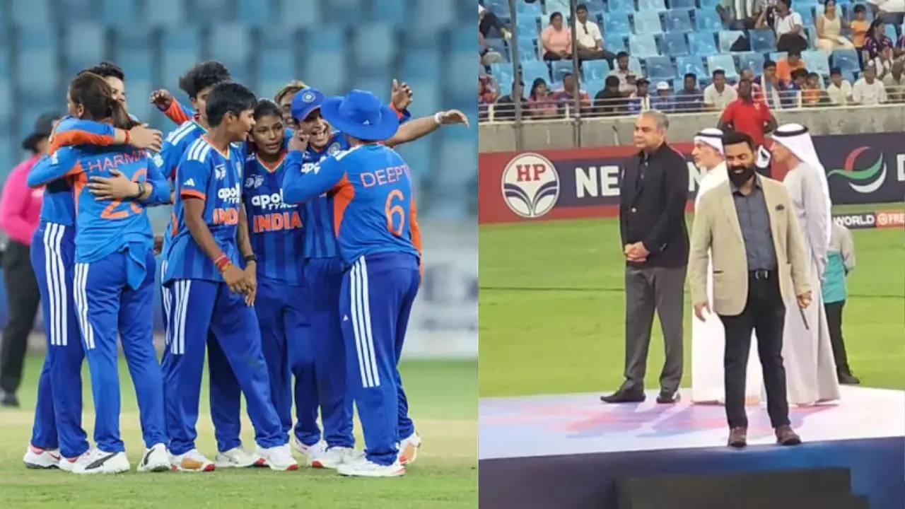 Womens Asia Cup 2026: श्रीलंका को 72 रन से हराकर भारत ने 8वीं बार जीता एशिया कप का खिताब, मोहसिन नकवी से नहीं ली ट्रॉफी Womens Asia Cup 2026: श्रीलंका को 72 रन से हराकर भारत ने 8वीं बार जीता एशिया कप का खिताब, मोहसिन नकवी से नहीं ली ट्रॉफी