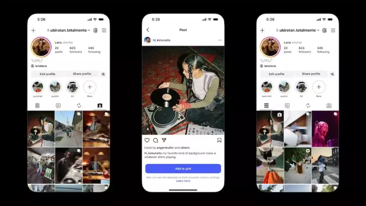 Instagram का बड़ा अपडेट, पसंदीदा Tagged Posts को प्रोफाइल ग्रिड में दिखा सकेंगे यूजर्स Instagram का बड़ा अपडेट, पसंदीदा Tagged Posts को प्रोफाइल ग्रिड में दिखा सकेंगे यूजर्स