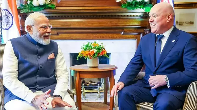India-New Zealand FTA: भारत-न्यूजीलैंड फ्री ट्रेड एग्रीमेंट को न्यूजीलैंड की संसद से मंजूरी, जानें क्या बदलेगा,पीएम क्रिस्टोफर ने क्या कहा India-New Zealand FTA: भारत-न्यूजीलैंड फ्री ट्रेड एग्रीमेंट को न्यूजीलैंड की संसद से मंजूरी, जानें क्या बदलेगा,पीएम क्रिस्टोफर ने क्या कहा