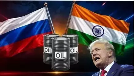 US tariff on India oil import: ट्रम्प को 100% टैरिफ लगाने का अधिकार मिला, रूस से तेल खरीदने पर भारत पर लग सकता है 100% टैरिफ, क्या है ड्रैगन-अमेरिका की चाल? US tariff on India oil import: ट्रम्प को 100% टैरिफ लगाने का अधिकार मिला, रूस से तेल खरीदने पर भारत पर लग सकता है 100% टैरिफ, क्या है ड्रैगन-अमेरिका की चाल?
