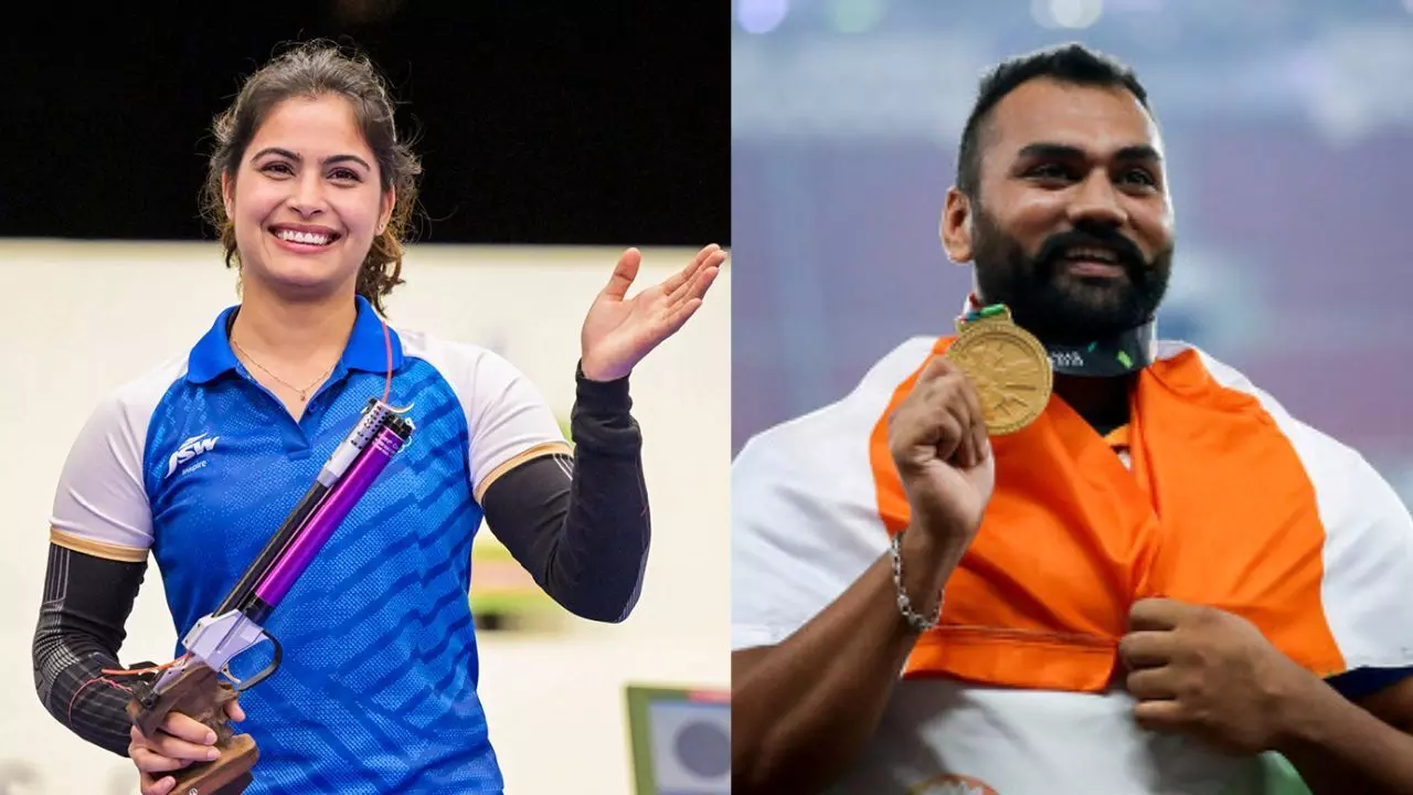 Asian Games 2026 : मनु भाकर और तजिंदरपाल तूर होंगे भारत के फ्लैग बेयरर, ओपनिंग सेरेमनी में थामेंगे तिरंगा Asian Games 2026 : मनु भाकर और तजिंदरपाल तूर होंगे भारत के फ्लैग बेयरर, ओपनिंग सेरेमनी में थामेंगे तिरंगा