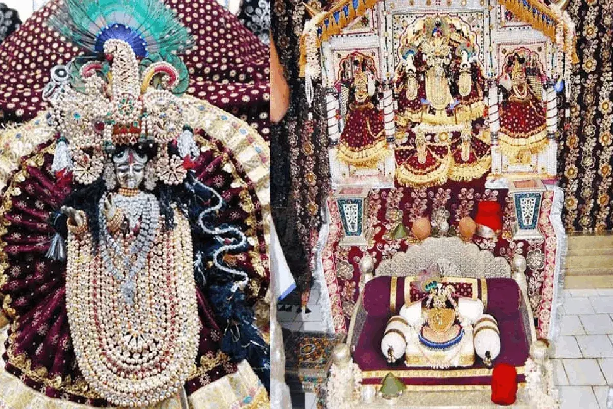नंदवाना राधा रानी मंदिर : 338 वर्ष पुरानी परंपरा, साल में सिर्फ एक बार खुलते है पट; दर्शन के लिए पहुंचते हैं लाखों भक्त नंदवाना राधा रानी मंदिर : 338 वर्ष पुरानी परंपरा, साल में सिर्फ एक बार खुलते है पट; दर्शन के लिए पहुंचते हैं लाखों भक्त