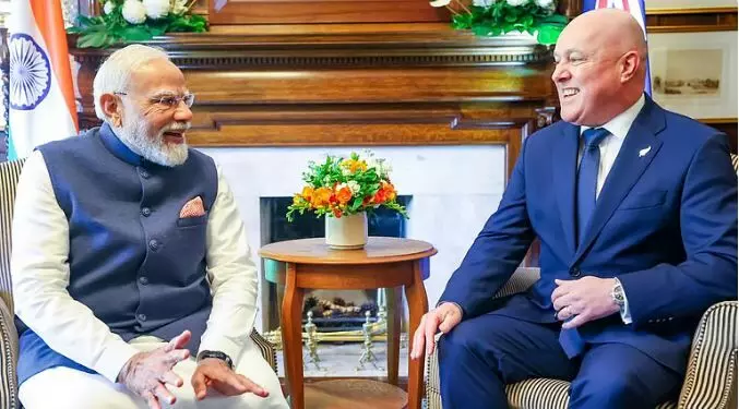 India New Zealand trade deal: भारत-न्यूजीलैंड फ्री ट्रेड एग्रीमेंट की फाइनल डेट, इस तारीख से लागू होगी ऐतिहासिक डील India New Zealand trade deal: भारत-न्यूजीलैंड फ्री ट्रेड एग्रीमेंट की फाइनल डेट, इस तारीख से लागू होगी ऐतिहासिक डील