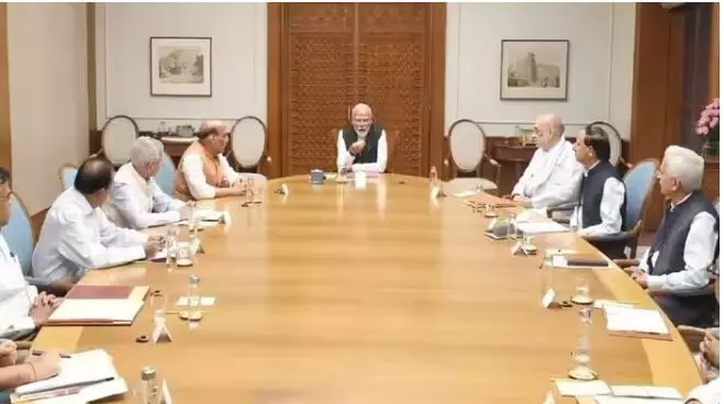PM Modi Cabinet Reshuffle: मोदी की दो दिवसीय चिंतन बैठक आज से, सेवा तीर्थ में हलचल, कैबिनेट फेरबदल की चर्चा PM Modi Cabinet Reshuffle: मोदी की दो दिवसीय चिंतन बैठक आज से, सेवा तीर्थ में हलचल, कैबिनेट फेरबदल की चर्चा