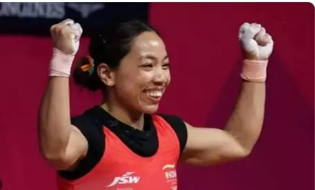 Asian Games Mirabai Chanu Silver Medal: मीराबाई चानू का अधूरा सपना पूरा... एशियन गेम्स में जीता सिल्वर मेडल, 28 साल का सूखा भी खत्म Asian Games Mirabai Chanu Silver Medal: मीराबाई चानू का अधूरा सपना पूरा... एशियन गेम्स में जीता सिल्वर मेडल, 28 साल का सूखा भी खत्म
