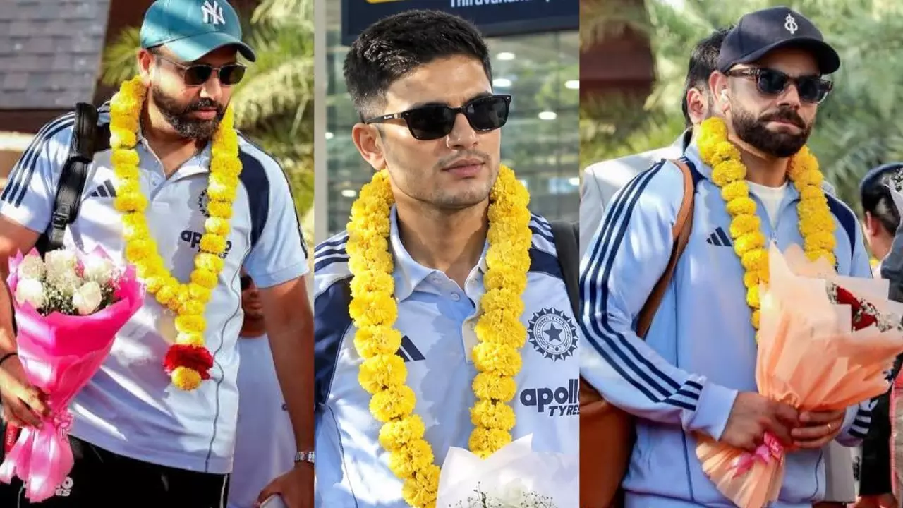 IND vs WI ODI: भारत-वेस्टइंडीज वनडे सीरीज अपडेट, विराट-रोहित-गिल पहुंचे तिरुवनंतपुरम; हुआ शानदार स्वागत IND vs WI ODI: भारत-वेस्टइंडीज वनडे सीरीज अपडेट, विराट-रोहित-गिल पहुंचे तिरुवनंतपुरम; हुआ शानदार स्वागत