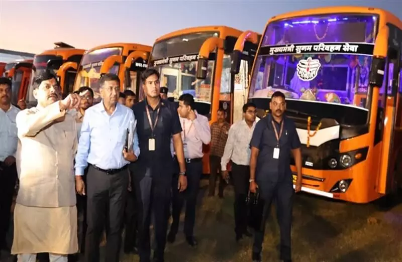 MP में शुरू होगी मुख्यमंत्री सुगम परिवहन सेवा, CM डॉ. मोहन यादव ने तैयारियों का लिया जायजा MP में शुरू होगी मुख्यमंत्री सुगम परिवहन सेवा, CM डॉ. मोहन यादव ने तैयारियों का लिया जायजा