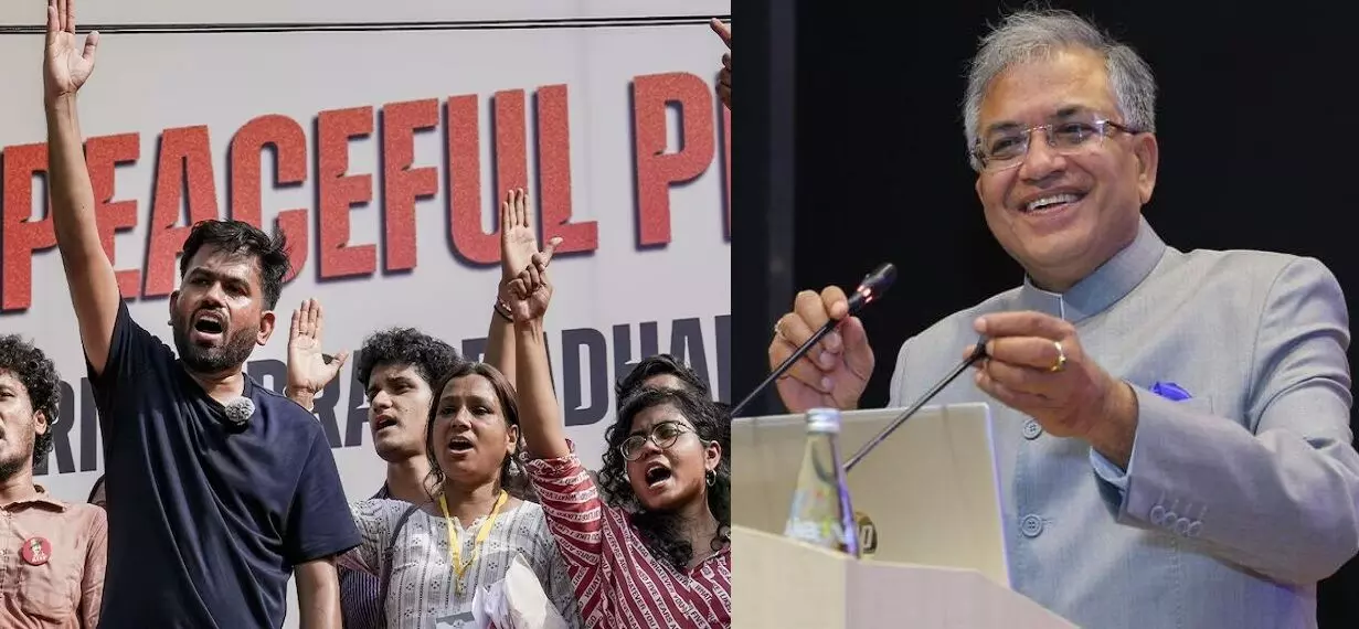 ज्ञानेश कुमार के इस्तीफे की मांग, CJP का 24 घंटे का अल्टीमेटम; 2 अक्टूबर से देशव्यापी प्रदर्शन की चेतावनी ज्ञानेश कुमार के इस्तीफे की मांग, CJP का 24 घंटे का अल्टीमेटम; 2 अक्टूबर से देशव्यापी प्रदर्शन की चेतावनी