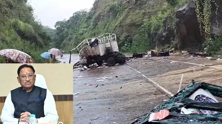 CG Accident : बालोद सड़क हादसे में 6 की मौत, CM साय ने जताया शोक, घायलों के बेहतर इलाज के निर्देश CG Accident : बालोद सड़क हादसे में 6 की मौत, CM साय ने जताया शोक, घायलों के बेहतर इलाज के निर्देश