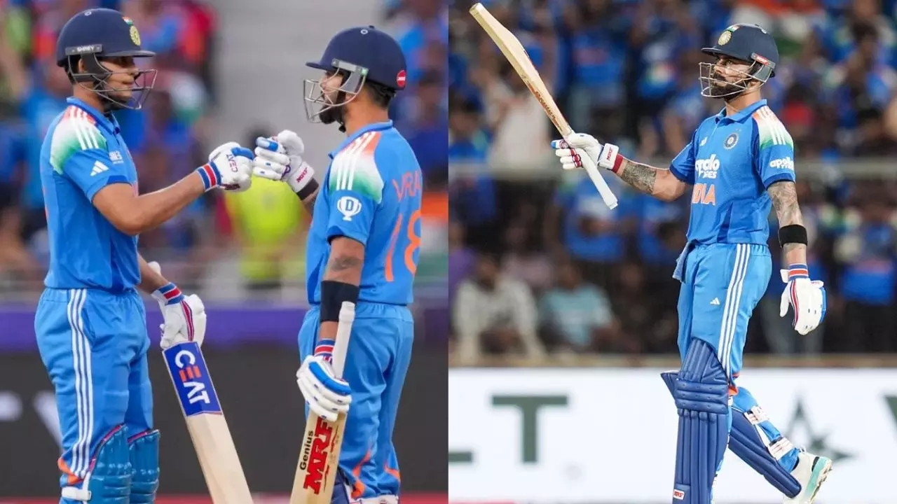 IND vs WI ODI: कोहली-गिल के शतकीय तूफान में उड़ा वेस्टइंडीज, भारत ने 8 विकेट से जीता पहला वनडे; सीरीज में बनाई 1-0 की बढ़त IND vs WI ODI: कोहली-गिल के शतकीय तूफान में उड़ा वेस्टइंडीज, भारत ने 8 विकेट से जीता पहला वनडे; सीरीज में बनाई 1-0 की बढ़त