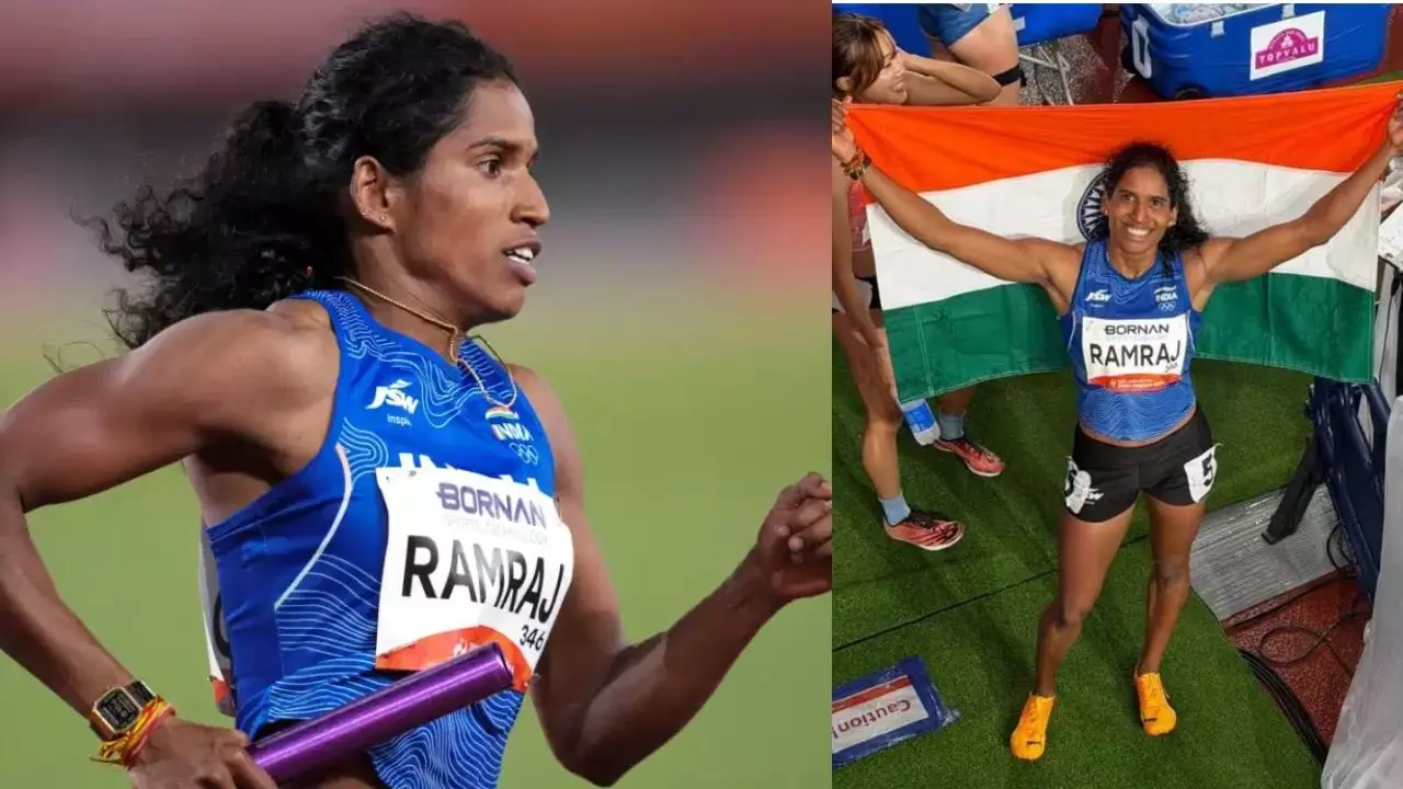 Asian Games 2026: विथ्या रामराज ने रचा इतिहास, 42 साल बाद टूटा पीटी उषा का रिकॉर्ड, 400 मीटर हर्डल्स में जीता ब्रॉन्ज Asian Games 2026: विथ्या रामराज ने रचा इतिहास, 42 साल बाद टूटा पीटी उषा का रिकॉर्ड, 400 मीटर हर्डल्स में जीता ब्रॉन्ज