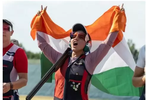Asian Games 2026: नीरू ढांडा का सटीक निशाना, महिला इंडिविजुअल ट्रैप में जीता गोल्ड मेडल Asian Games 2026: नीरू ढांडा का सटीक निशाना, महिला इंडिविजुअल ट्रैप में जीता गोल्ड मेडल