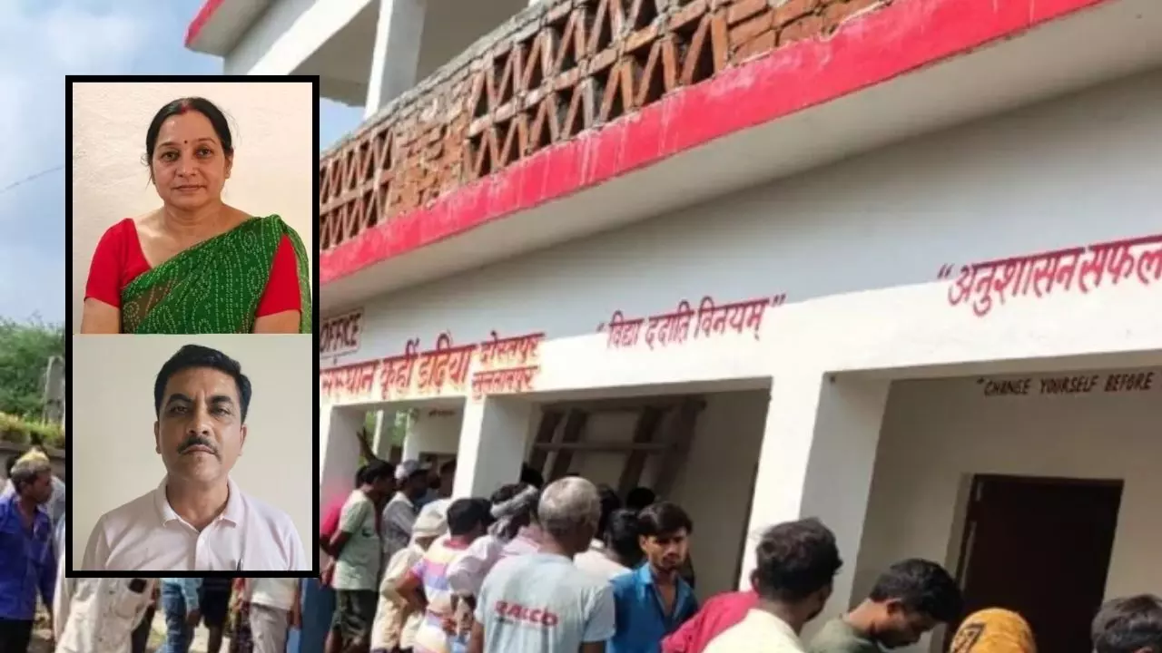 UP Crime : स्कूल परिसर में शिक्षक नेता और पत्नी की बेरहमी से हत्या, खून से सना मिला फावड़ा UP Crime : स्कूल परिसर में शिक्षक नेता और पत्नी की बेरहमी से हत्या, खून से सना मिला फावड़ा