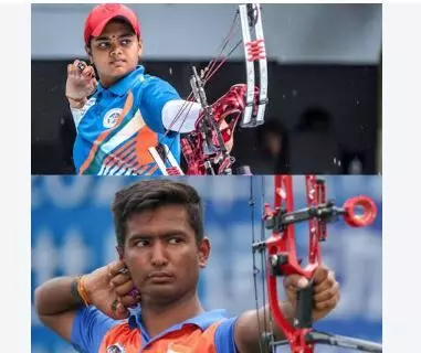 Asian Games 2026: एशियन गेम्स में भारत का डबल गोल्ड धमाका, तीरंदाजी में लगातार दो स्वर्ण, लवलीना फाइनल में Asian Games 2026: एशियन गेम्स में भारत का डबल गोल्ड धमाका, तीरंदाजी में लगातार दो स्वर्ण, लवलीना फाइनल में